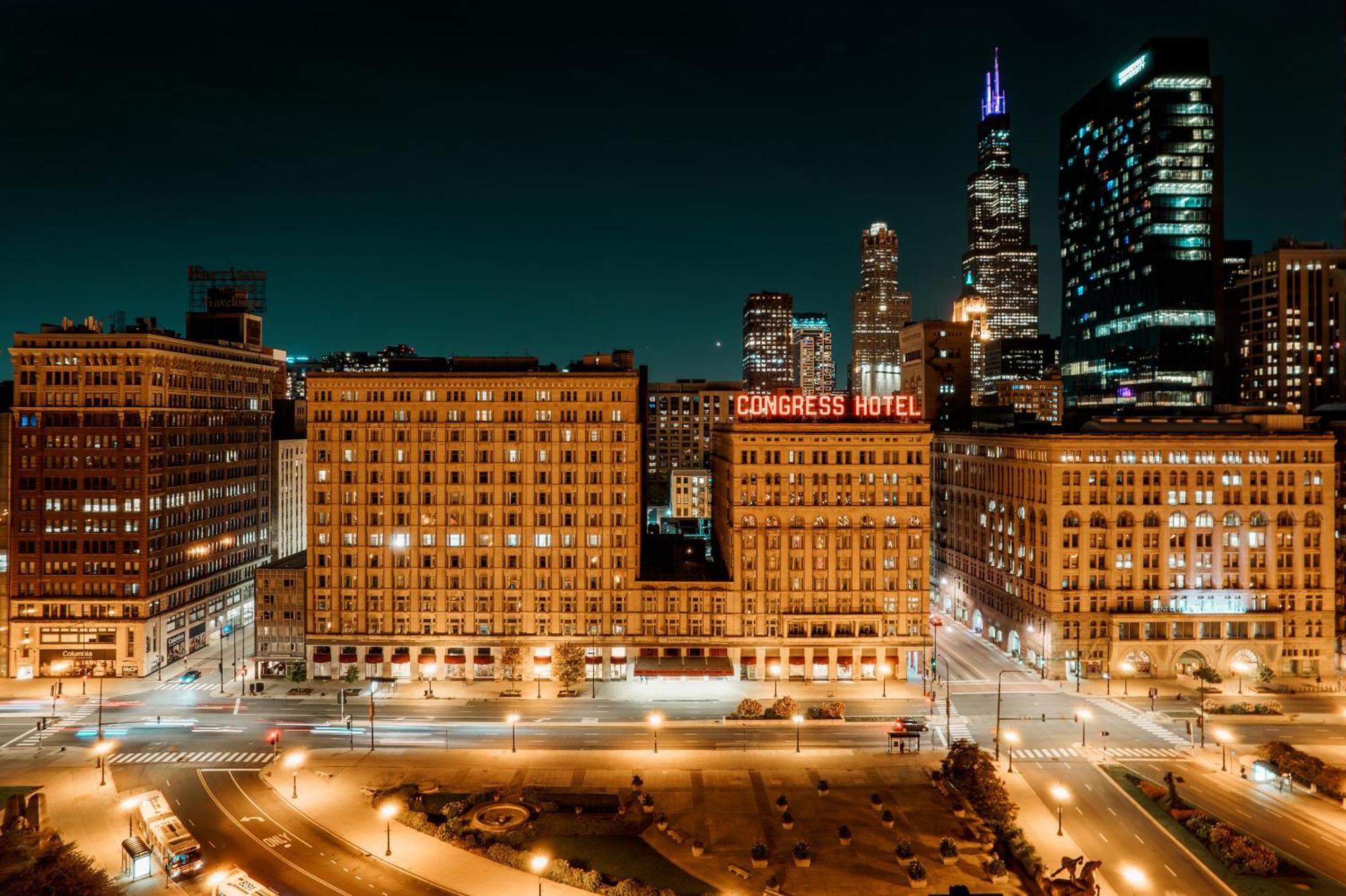 Congress Plaza Hotel Chicago Ngoại thất bức ảnh